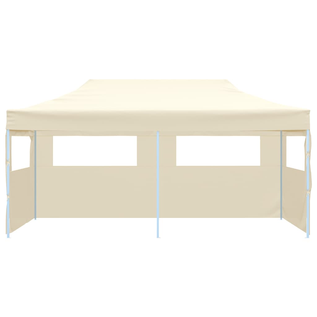 Vidaxl PartyTent pop-up pliable 3x6 m crème