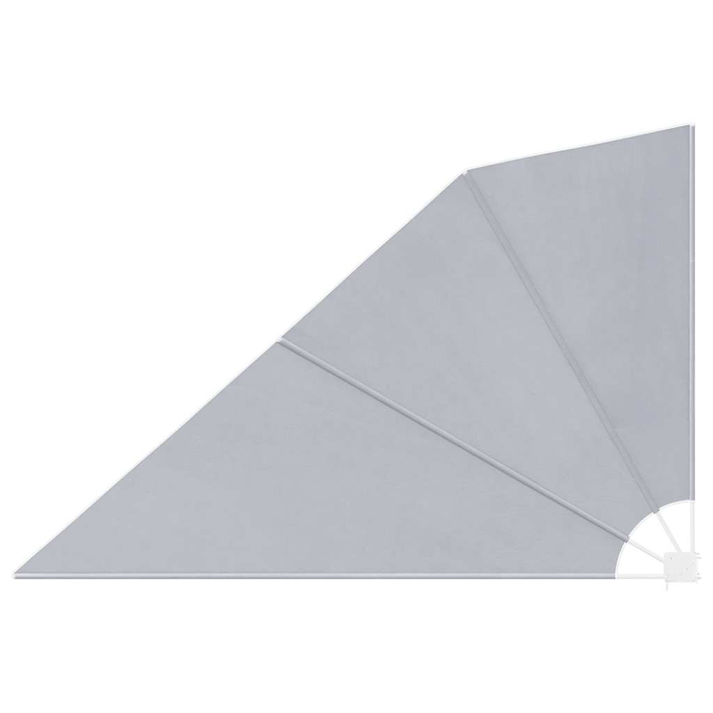 Vidaxx paravent de balcon pliable 160x240 cm gris