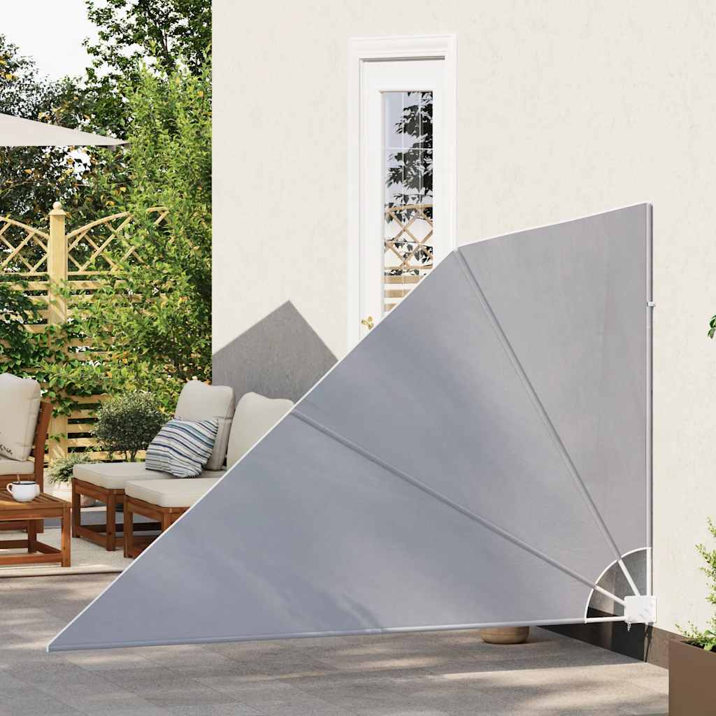 Vidaxx paravent de balcon pliable 160x240 cm gris
