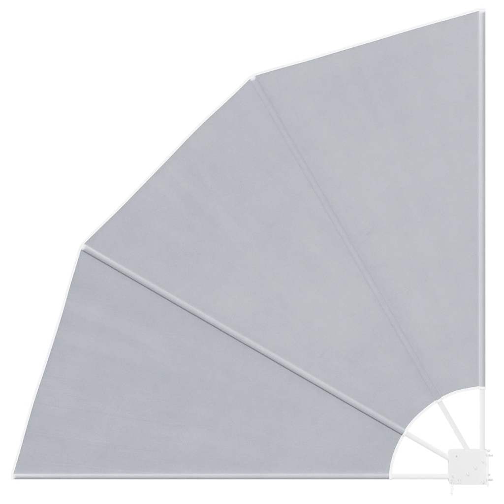 Vidaxx paravent de balcon pliable 140x140 cm gris