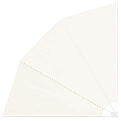 Vidaxx paravent de balcon pliable 210x210 cm crème