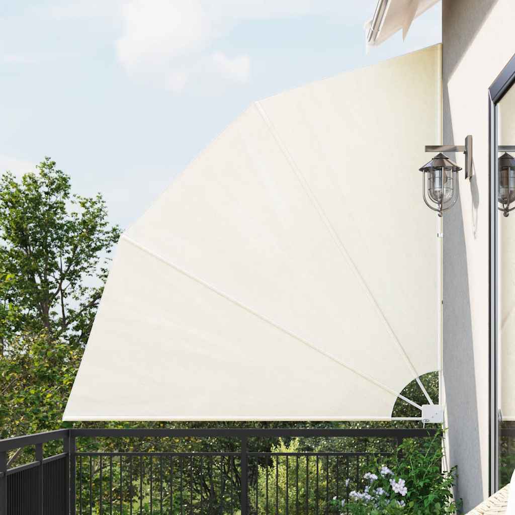 Vidaxx paravent de balcon pliable 210x210 cm crème
