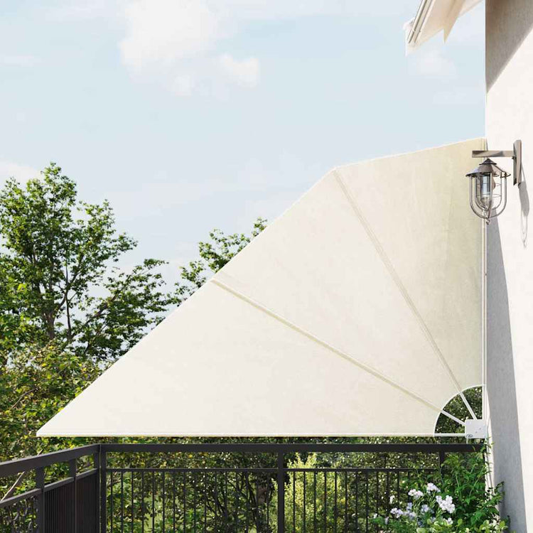 Vidaxx paravent de balcon pliable 160x240 cm crème