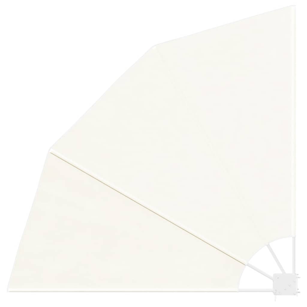 Vidaxx paravent de balcon pliable 140x140 cm crème