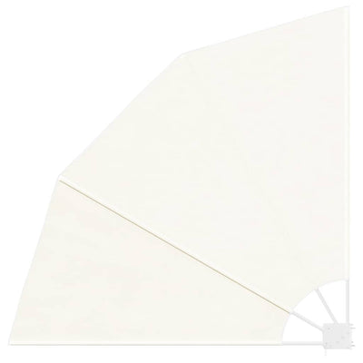 Vidaxx paravent de balcon pliable 140x140 cm crème