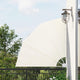 Vidaxx paravent de balcon pliable 140x140 cm crème