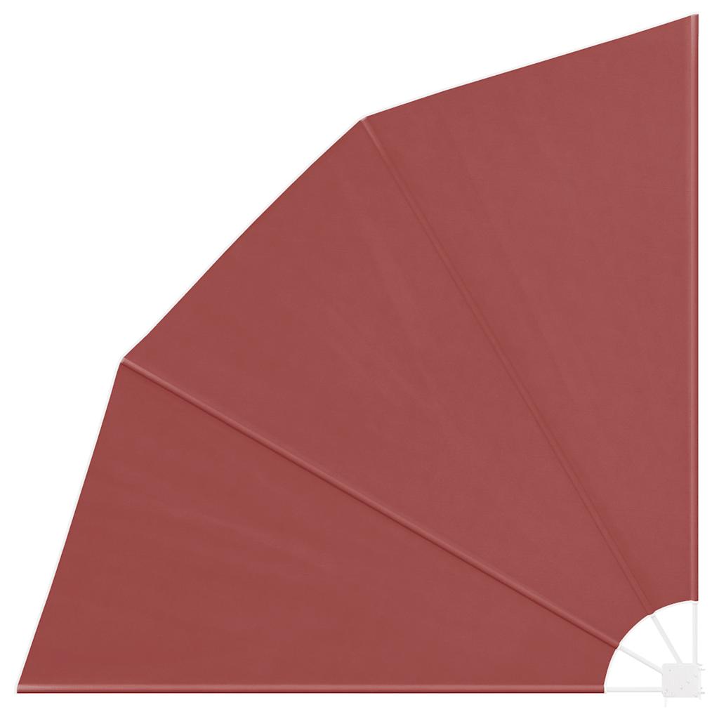 Vidaxx paravent de balcon pliable 210x210 cm couleur terre cuite
