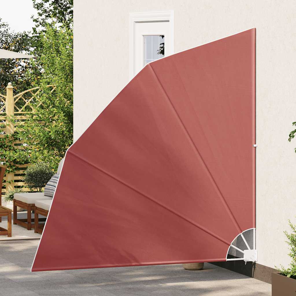 Vidaxx paravent de balcon pliable 210x210 cm couleur terre cuite