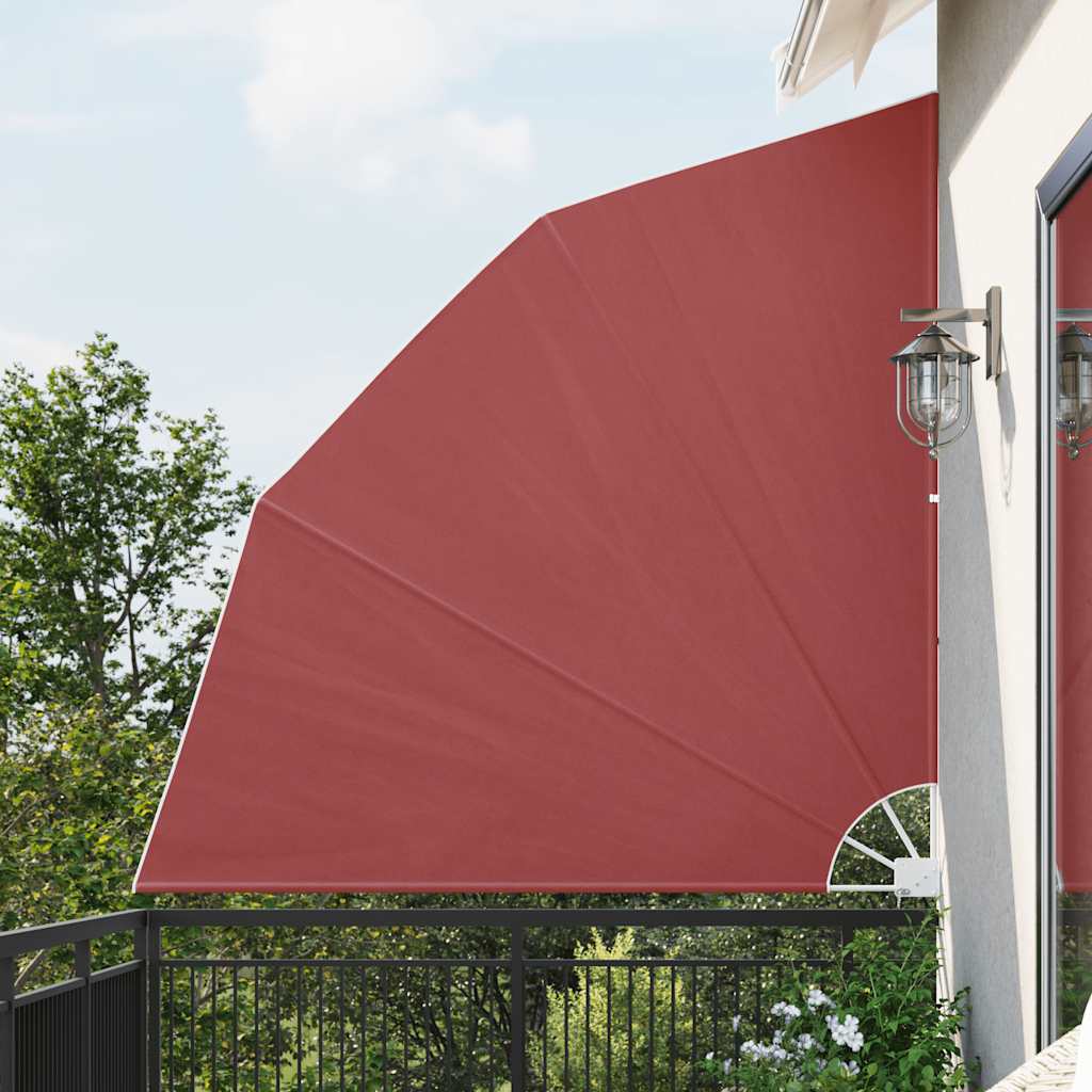 Vidaxx paravent de balcon pliable 210x210 cm couleur terre cuite