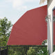 Vidaxx paravent de balcon pliable 210x210 cm couleur terre cuite