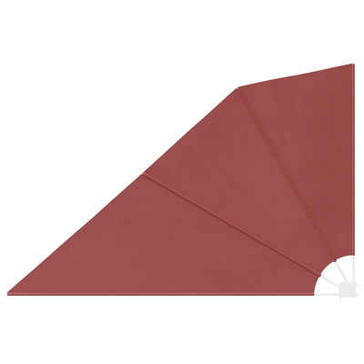 Écran de balcon de Vidaxl pliable 160x240 cm en terre cuite -colored
