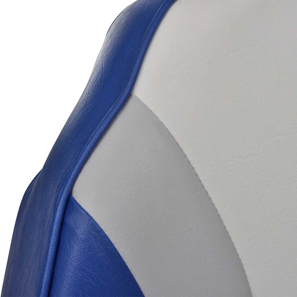 Chaise de bateau vidaxl pliable avec un dossier élevé