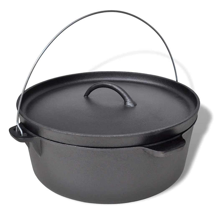 Vidaxl Braadpan 11,3 L, y compris les accessoires