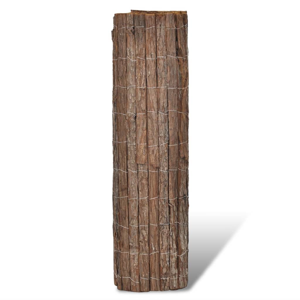 Paravent Vidaxx 400x100 cm écorce