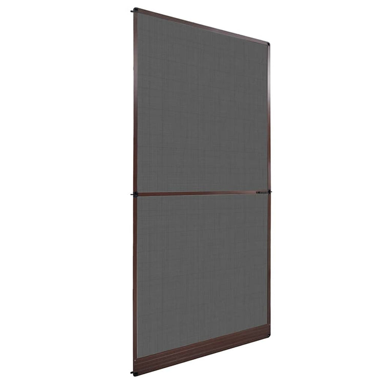 Vidaxl Porte d'écran avec charnières marron 120 x 240 cm
