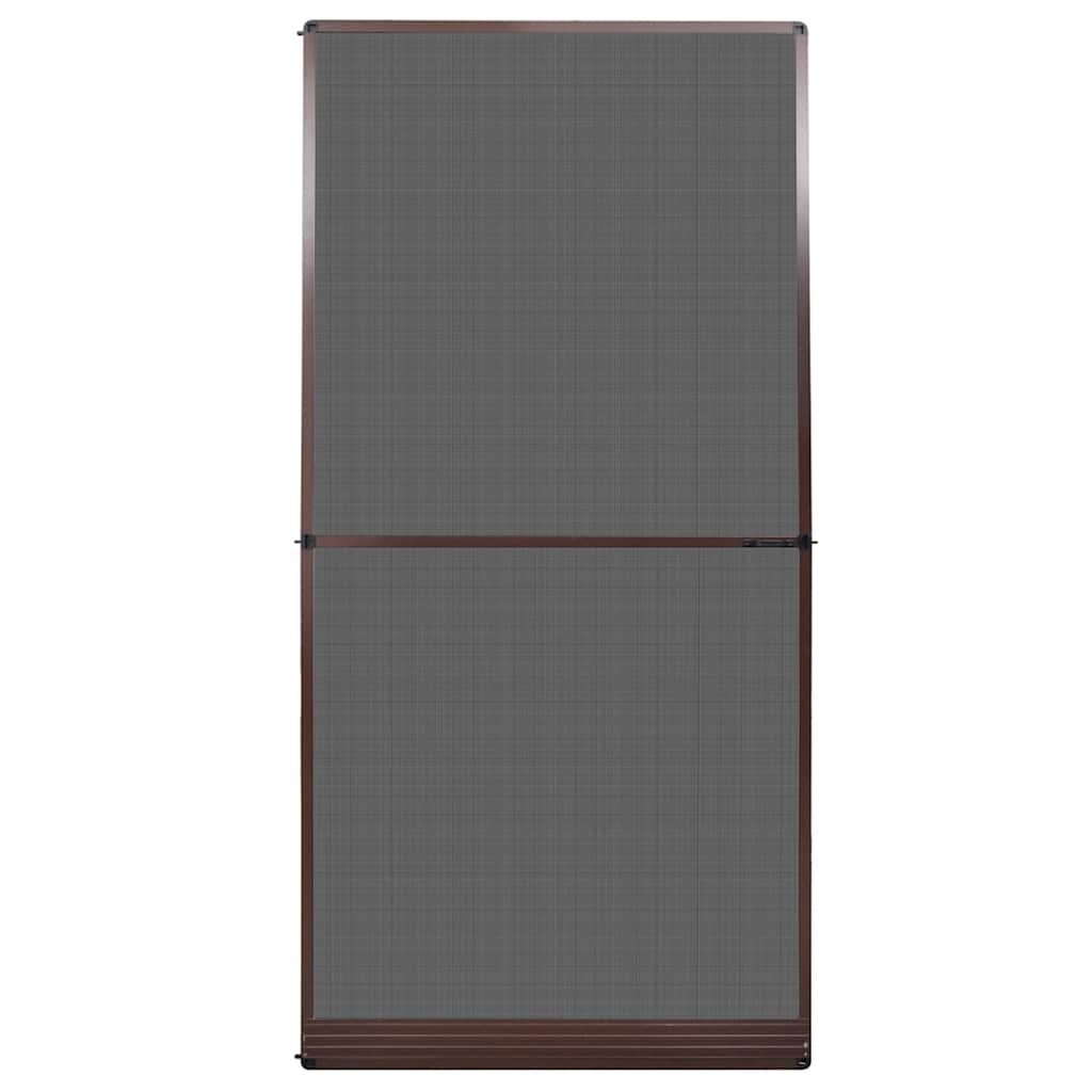 Vidaxl Porte d'écran avec charnières marron 120 x 240 cm