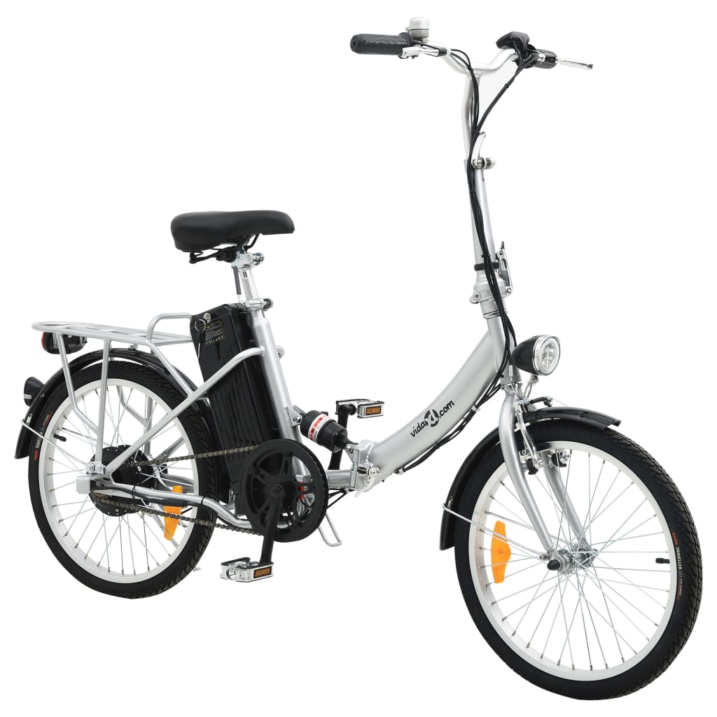 Vidaxl Electric Bicycle pliable avec une batterie Li-ion alliage en aluminium