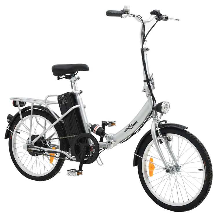 Vidaxl Electric Bicycle pliable avec une batterie Li-ion alliage en aluminium