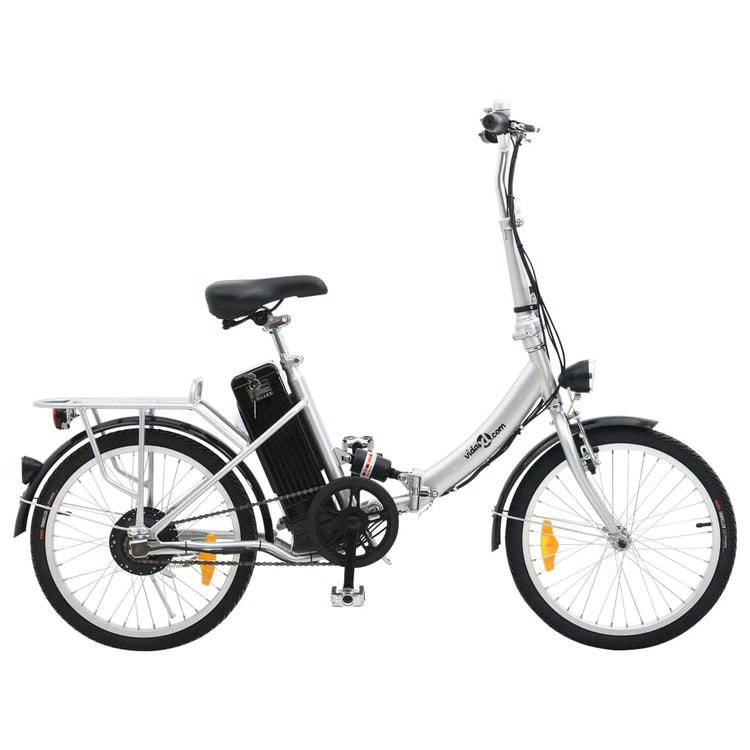 Vidaxl Electric Bicycle pliable avec une batterie Li-ion alliage en aluminium
