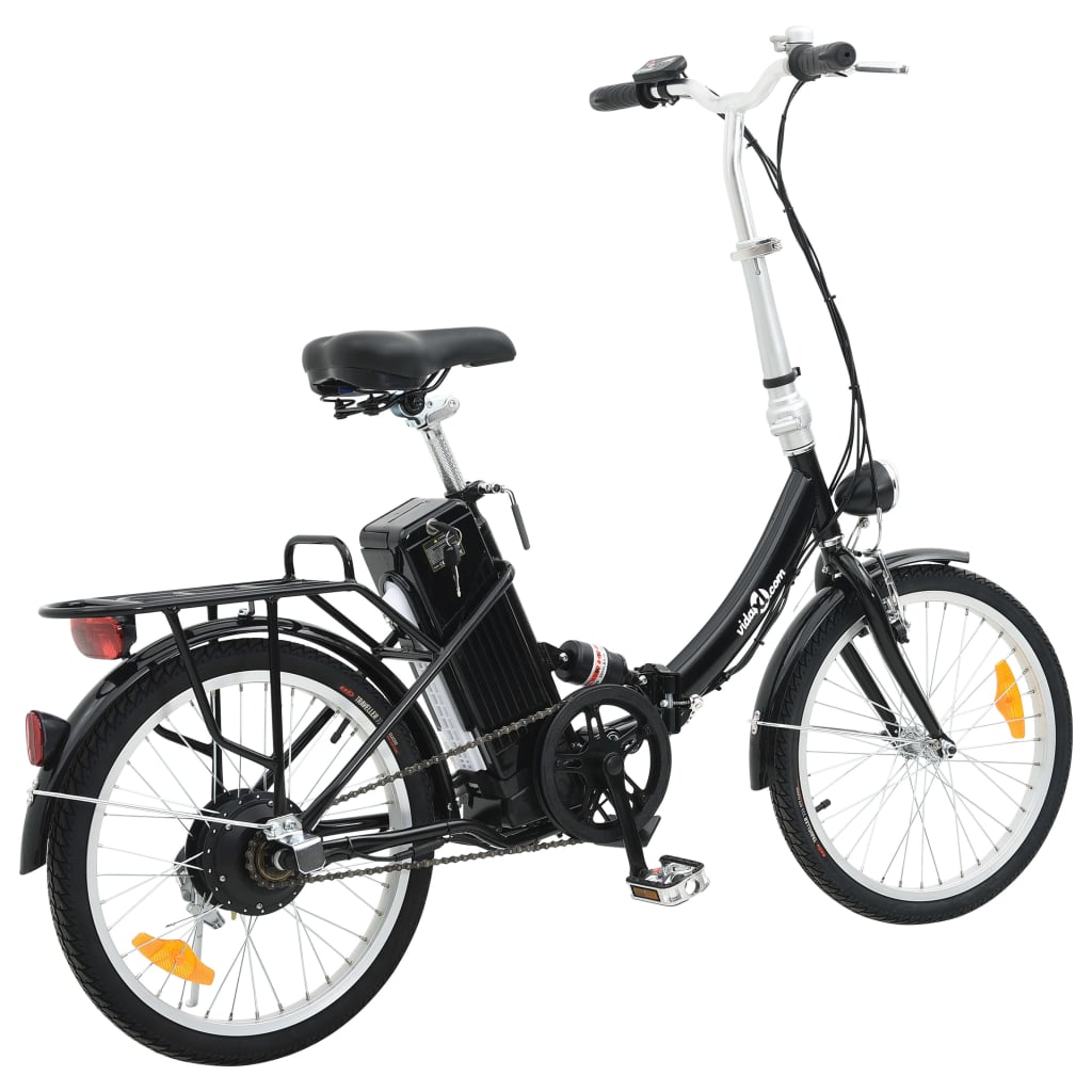 Vidaxl Electric Bicycle pliable avec une batterie Li-ion alliage en aluminium