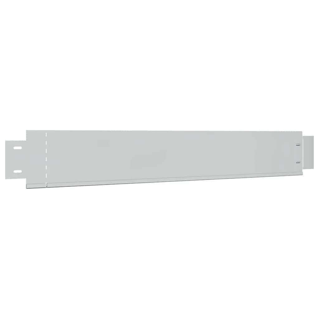 Vidaxl 5 St Grassboard Flexible 100x14 cm en acier galvanisé