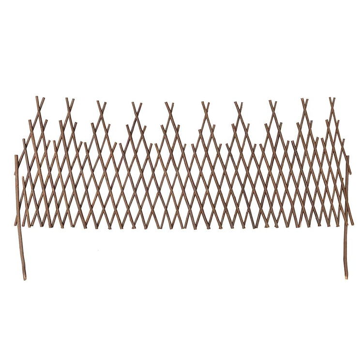 Vidaxl treillis de jardin 5 pièces bois de saule