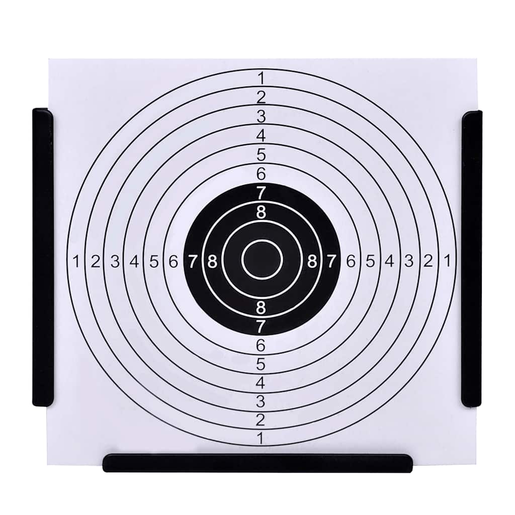 Entonnoir de placard de tir Vidaxl - en forme de 100 cibles en papier 14 cm