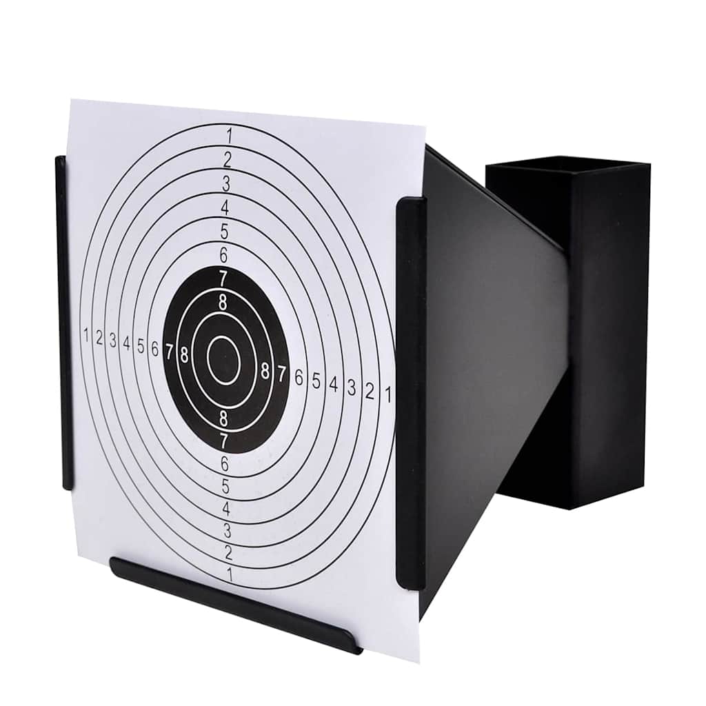 Entonnoir de placard de tir Vidaxl - en forme de 100 cibles en papier 14 cm