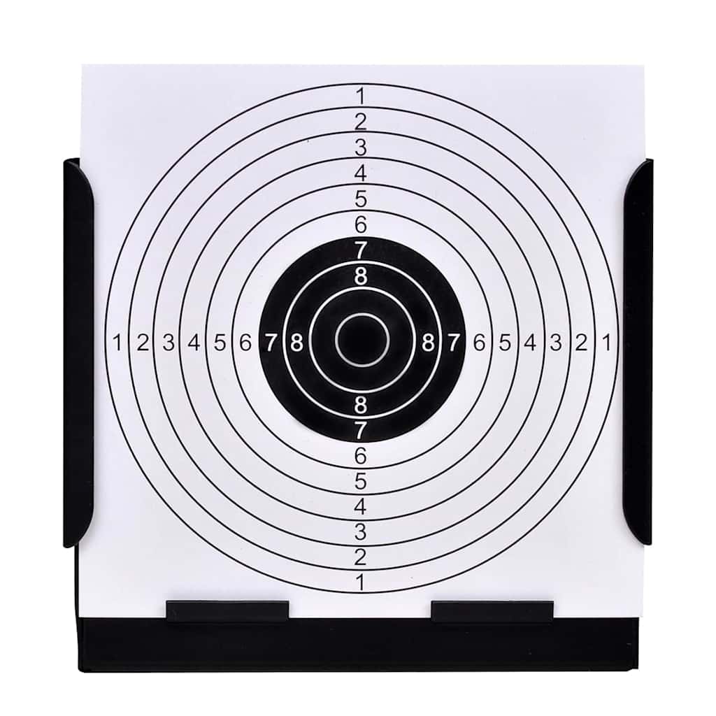 Carré de placard de prise de vue vidaxl avec 100 cibles en papier 14 cm