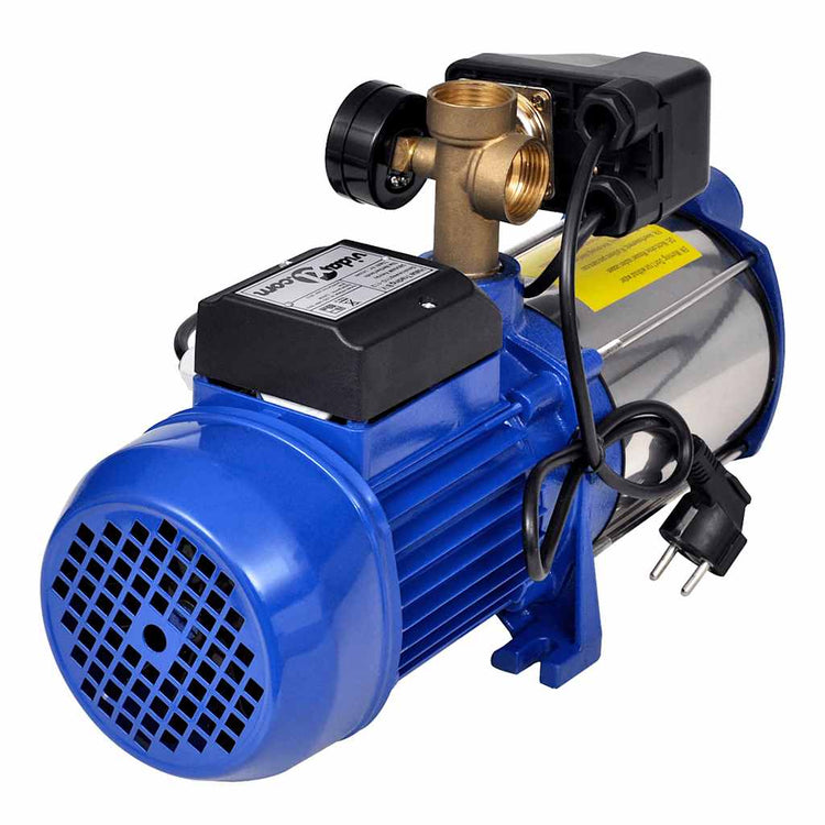 Pompe à jet vidaxl avec niveau d'eau 1300 W 5100 L U (bleu)
