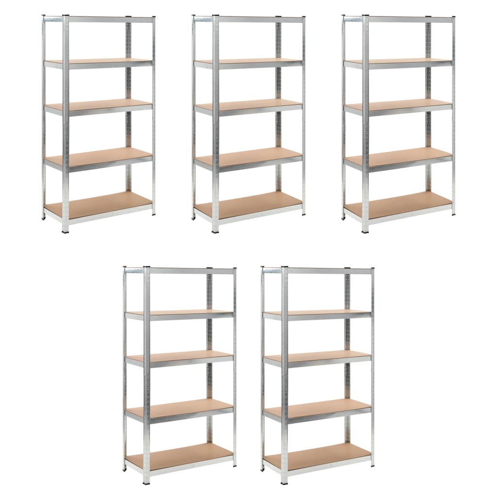 Vidaxl Storage Rack 5 couches 5 ST ACTE
