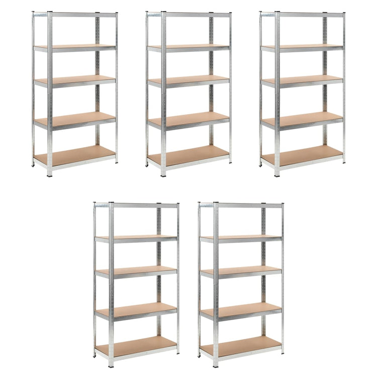 Vidaxl Storage Rack 5 couches 5 ST ACTE