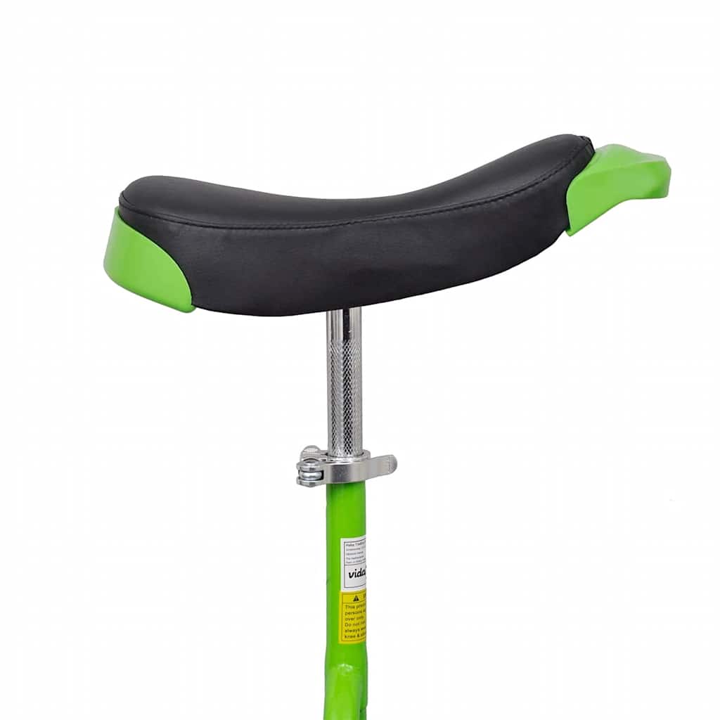 Vidaxl Unicycle réglable (vert 16 pouces)