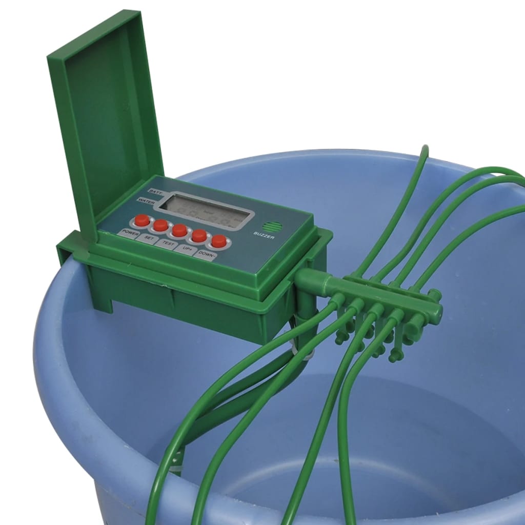 Système d'irrigation vidaxl automatiquement avec la minuterie pour l'eau sproeier
