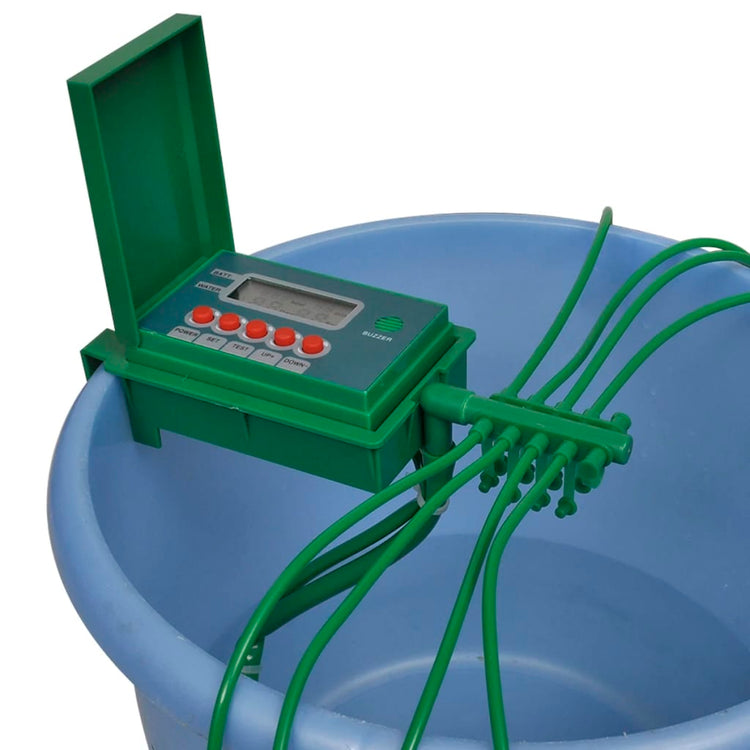 Système d'irrigation vidaxl automatiquement avec la minuterie pour l'eau sproeier
