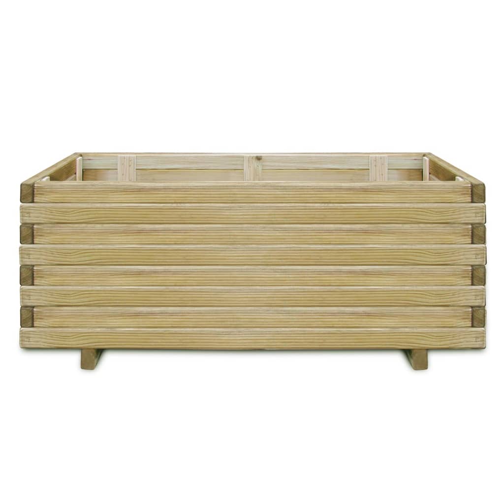 Bois de jardin vidaxl inséré en bois de 100x50x40 cm