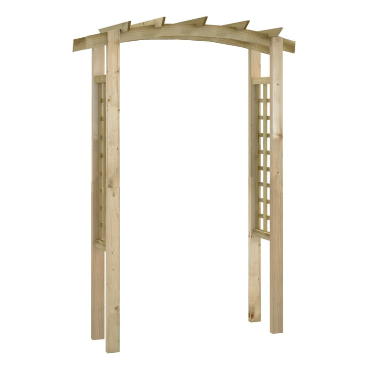 Vidaxl Garden Arch 150x60x210 cm Bois
