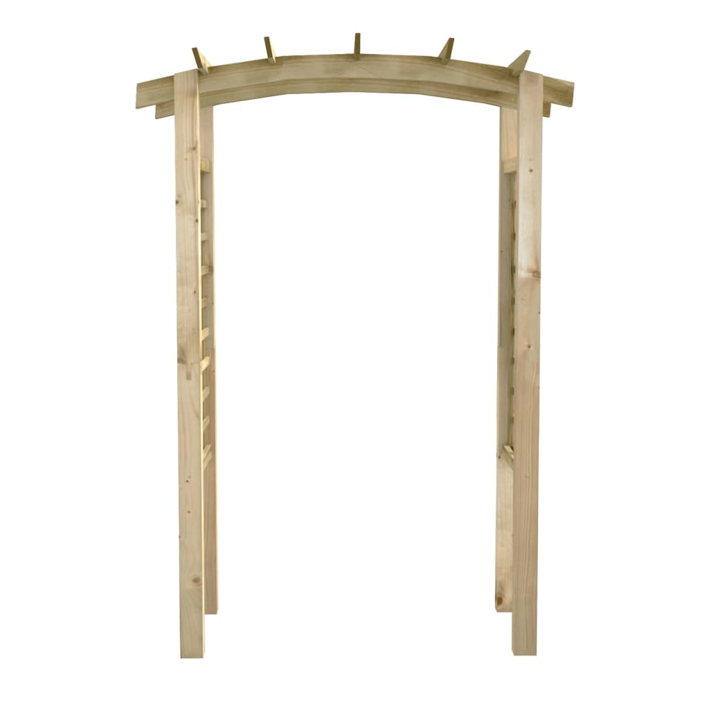 Vidaxl Garden Arch 150x60x210 cm Bois