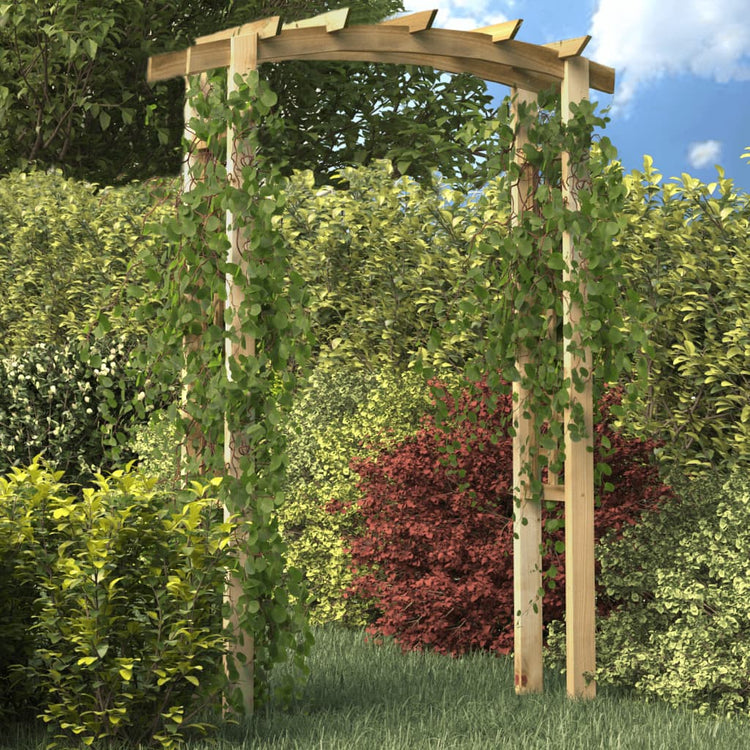 Vidaxl Garden Arch 150x60x210 cm Bois