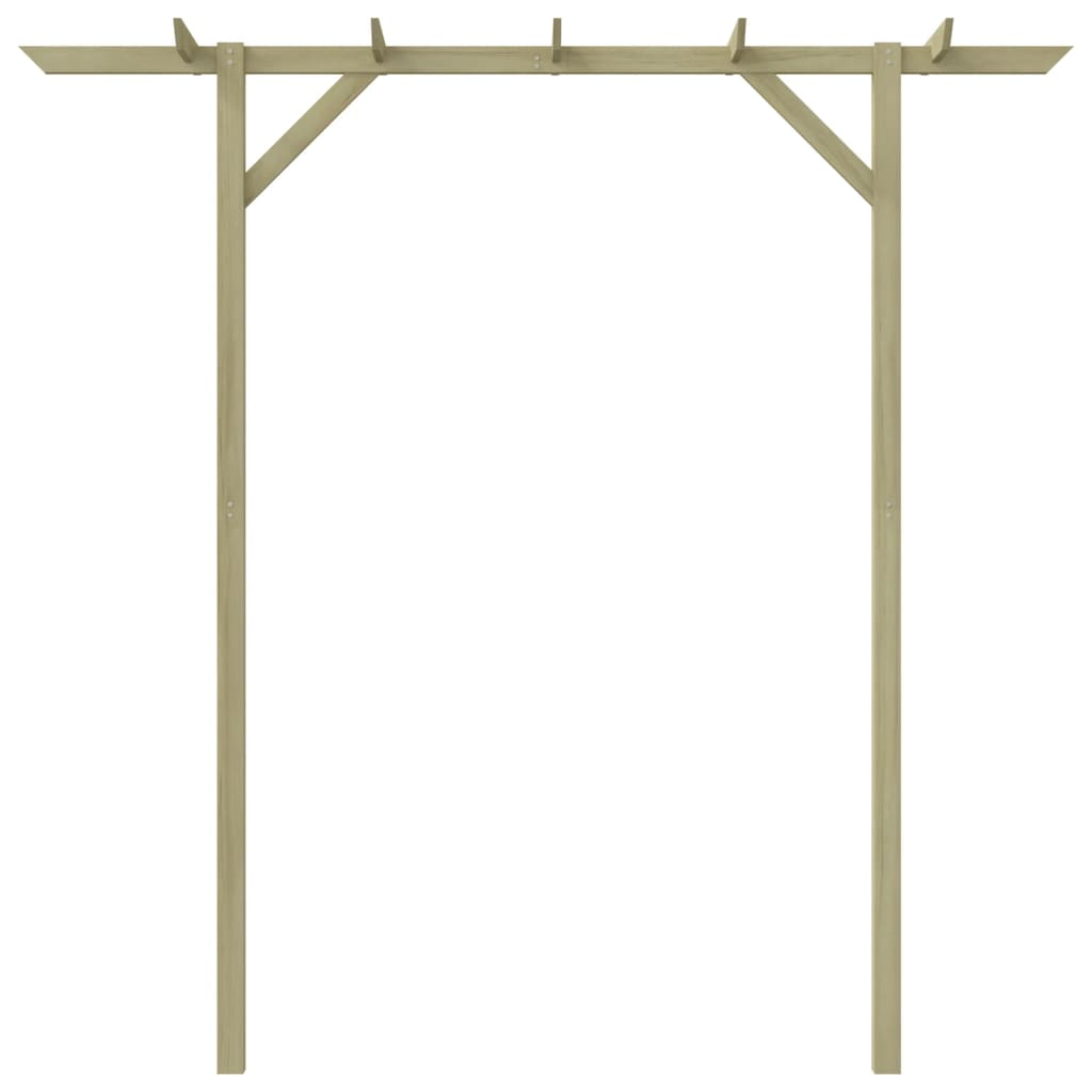 Vidaxl Pergola 205x40x203 cm Bois