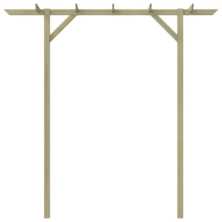 Vidaxl Pergola 205x40x203 cm Bois
