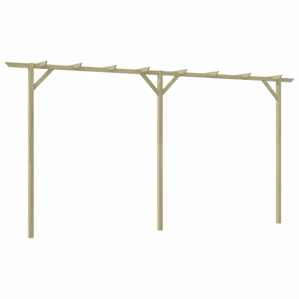 Vidaxl pergola 410x40x203 cm bois