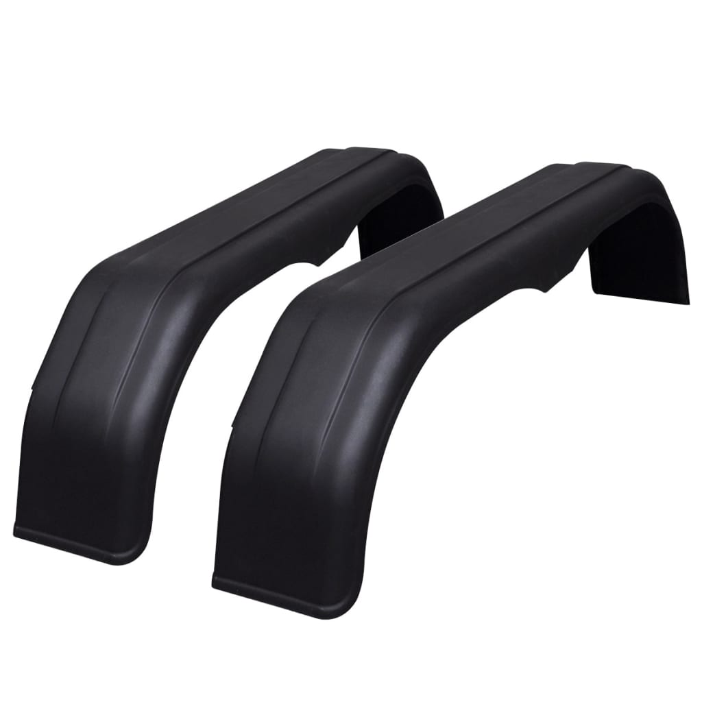 Vidaxl satplates tandem pour roues de remorque 2 pcs 240x1650 mm