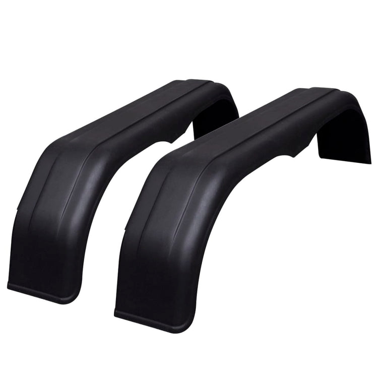 Vidaxl satplates tandem pour roues de remorque 2 pcs 240x1650 mm