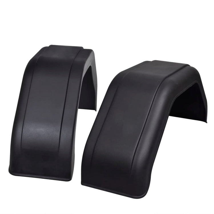 Vidaxl Fender pour roues d'une remorque 200 x 680 mm 2 STS