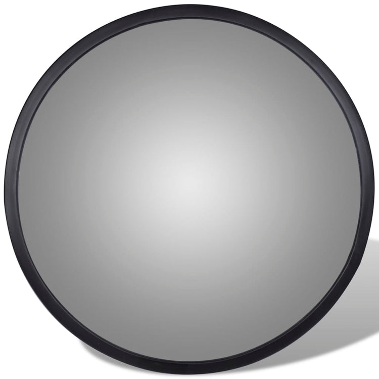 Miroir de trafic vidaxl pour 30 cm acrylique noir