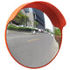 Vidaxl Traffic Mirror pour extérieur 45 cm PC Plastique Orange