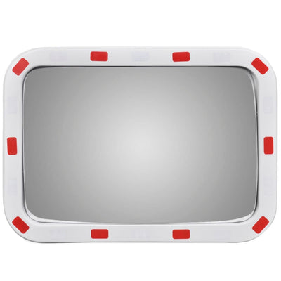 Vidaxl Traffic Mirror rectangulaire avec réflecteurs 40x60 cm