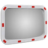 Vidaxl Traffic Mirror rectangulaire avec réflecteurs 40x60 cm