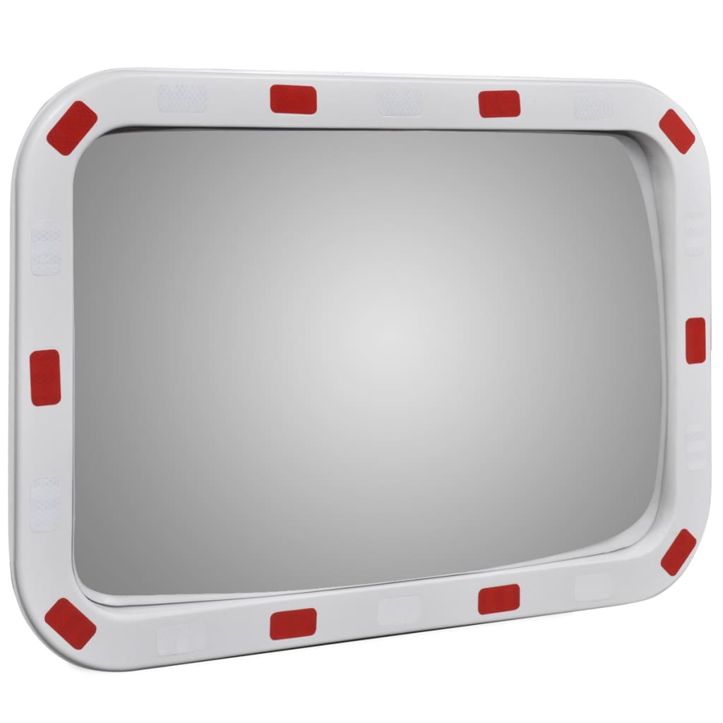 Vidaxl Traffic Mirror rectangulaire avec réflecteurs 40x60 cm